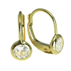 GOLDIE Zlaté náušnice Caprice LEA549.TRB GOLDIE Zlaté náušnice Caprice LEA549.TRB