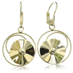 GOLDIE Zlaté náušnice Circle LEA1180.TR GOLDIE Zlaté náušnice Circle LEA1180.TR