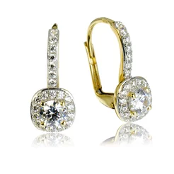 GOLDIE Zlaté náušnice Cirile LEA1167.AV GOLDIE Zlaté náušnice Cirile LEA1167.AV
