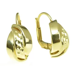 GOLDIE Zlaté náušnice Danielle LEA206.TRB GOLDIE Zlaté náušnice Danielle LEA206.TRB