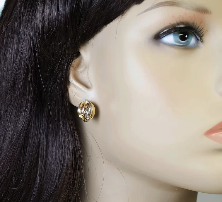 GOLDIE Zlaté náušnice Desirae LEA319.TRB GOLDIE Zlaté náušnice Desirae LEA319.TRB