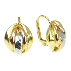 GOLDIE Zlaté náušnice Desirae LEA319.TRB GOLDIE Zlaté náušnice Desirae LEA319.TRB