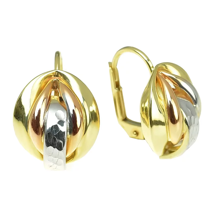 GOLDIE Zlaté náušnice Desirae LEA319.TRB GOLDIE Zlaté náušnice Desirae LEA319.TRB