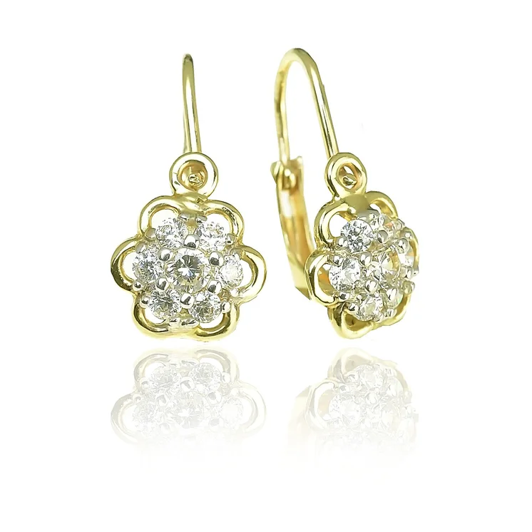 GOLDIE Zlaté náušnice detské Rose KEA053.GOB GOLDIE Zlaté náušnice detské Rose KEA053.GOB