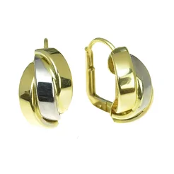 GOLDIE Zlaté náušnice Emilly LEA208.TRB GOLDIE Zlaté náušnice Emilly LEA208.TRB
