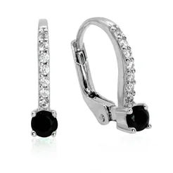 GOLDIE Zlaté náušnice Evie black LEA1270.TR GOLDIE Zlaté náušnice Evie black LEA1270.TR