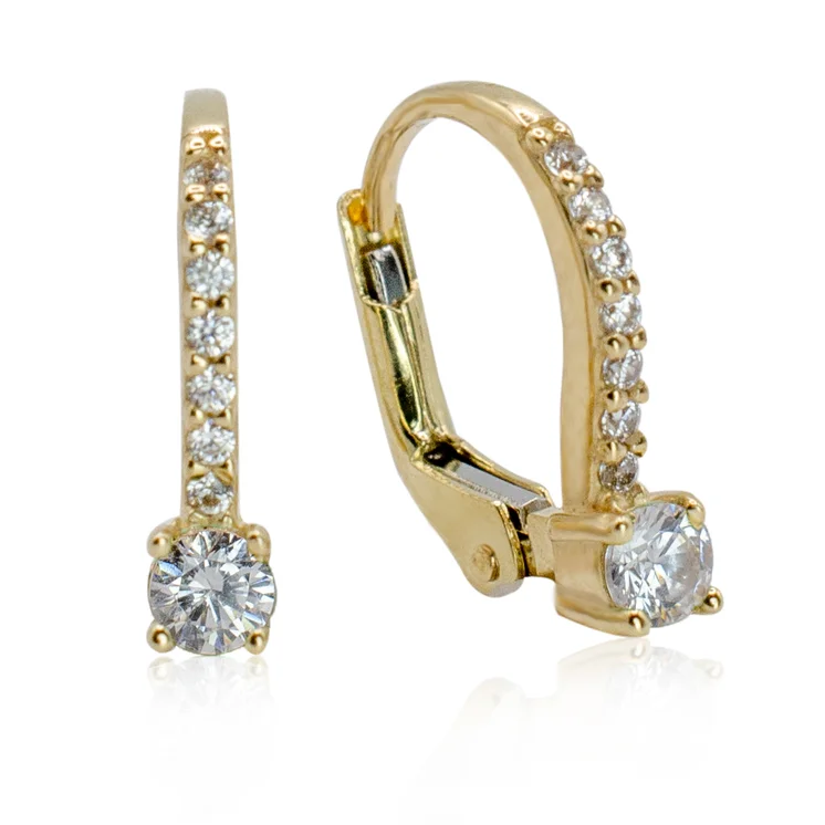 GOLDIE Zlaté náušnice Evie LEA1274.TR GOLDIE Zlaté náušnice Evie LEA1274.TR