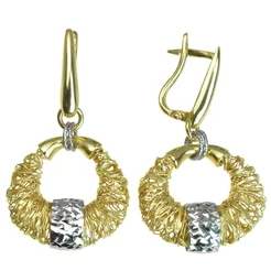 GOLDIE Zlaté náušnice Extravagant LEA253.TRB GOLDIE Zlaté náušnice Extravagant LEA253.TRB