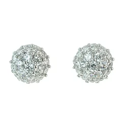GOLDIE Zlaté náušnice Frida white LEA422.TRB GOLDIE Zlaté náušnice Frida white LEA422.TRB