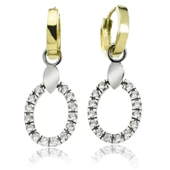 GOLDIE Zlaté náušnice Ginne LEA1181.PE GOLDIE Zlaté náušnice Ginne LEA1181.PE