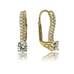 GOLDIE Zlaté náušnice Gold drop LEA1278.AV GOLDIE Zlaté náušnice Gold drop LEA1278.AV