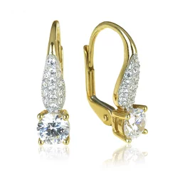 GOLDIE Zlaté náušnice Gold drop LEA611.AVB GOLDIE Zlaté náušnice Gold drop LEA611.AVB