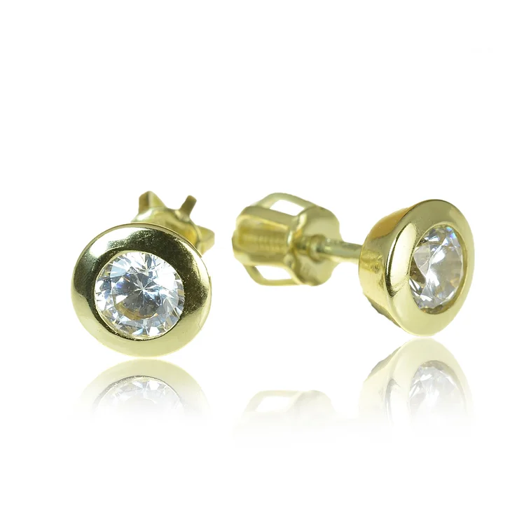 GOLDIE Zlaté náušnice Hana LEA613.ZOB GOLDIE Zlaté náušnice Hana LEA613.ZOB