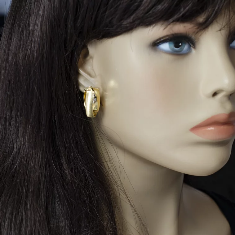 GOLDIE Zlaté náušnice Itzel LEA929.TRS GOLDIE Zlaté náušnice Itzel LEA929.TRS