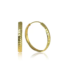 GOLDIE Zlaté náušnice Lybia LEA195.TRB GOLDIE Zlaté náušnice Lybia LEA195.TRB