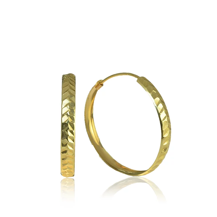 GOLDIE Zlaté náušnice Lybia LEA195.TRB GOLDIE Zlaté náušnice Lybia LEA195.TRB