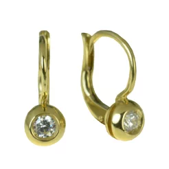 GOLDIE Zlaté náušnice Lyla LEA355.TRB GOLDIE Zlaté náušnice Lyla LEA355.TRB