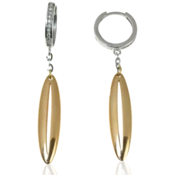 GOLDIE Zlaté náušnice Meril LEA858.TRB GOLDIE Zlaté náušnice Meril LEA858.TRB