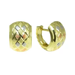 GOLDIE Zlaté náušnice Ness triple gold LEA667.TRB GOLDIE Zlaté náušnice Ness triple gold LEA667.TRB