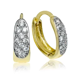 GOLDIE Zlaté náušnice Nori LEA1079.PE GOLDIE Zlaté náušnice Nori LEA1079.PE