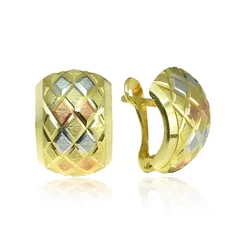 GOLDIE Zlaté náušnice Rustic colours cubes LEA263.TRB GOLDIE Zlaté náušnice Rustic colours cubes LEA263.TRB