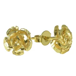 GOLDIE Zlaté náušnice Ružička LEA633.TRB GOLDIE Zlaté náušnice Ružička LEA633.TRB