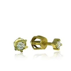 GOLDIE Zlaté náušnice s diamantmi Elis LEA088.ALB GOLDIE Zlaté náušnice s diamantmi Elis LEA088.ALB
