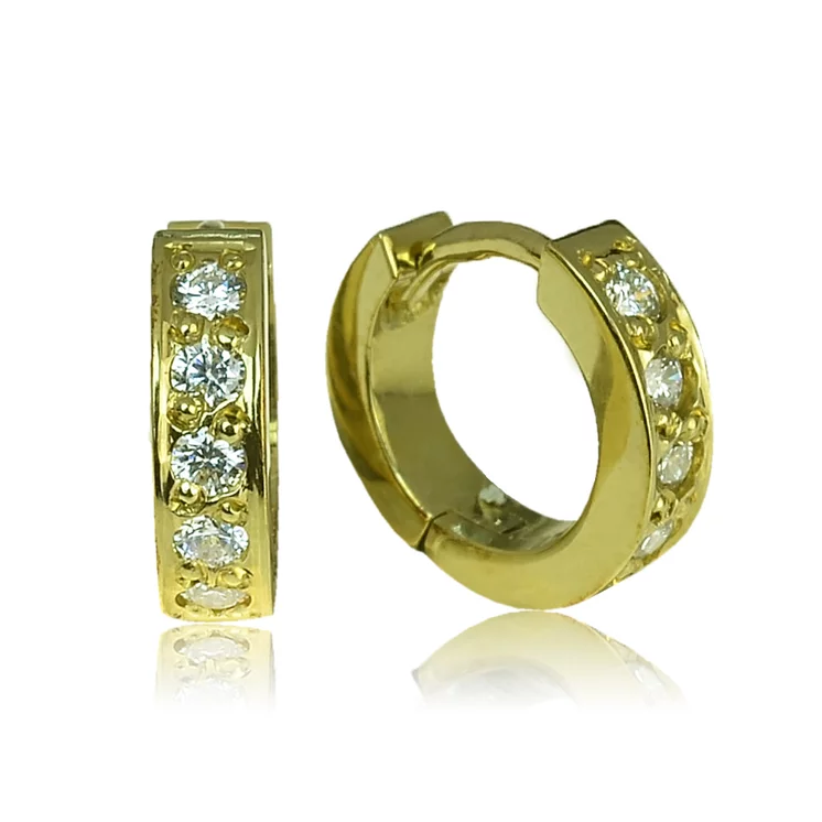 GOLDIE Zlaté náušnice s diamantmi Hailee KEA084.ODB GOLDIE Zlaté náušnice s diamantmi Hailee KEA084.ODB
