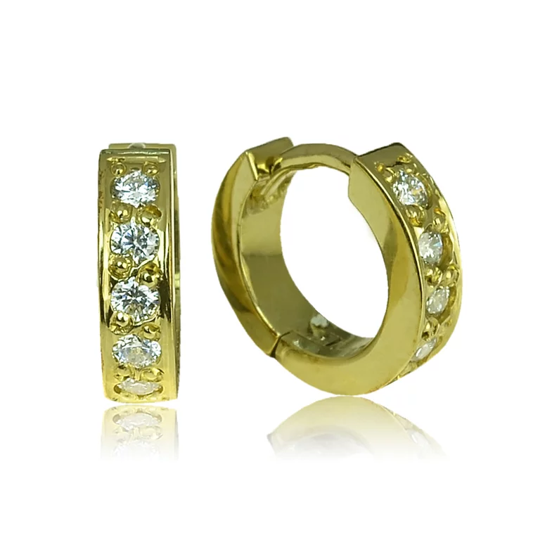 GOLDIE Zlaté náušnice s diamantmi Hailee KEA084.ODB GOLDIE Zlaté náušnice s diamantmi Hailee KEA084.ODB