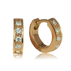GOLDIE Zlaté náušnice s diamantmi Jarmee KEA085.ODB GOLDIE Zlaté náušnice s diamantmi Jarmee KEA085.ODB