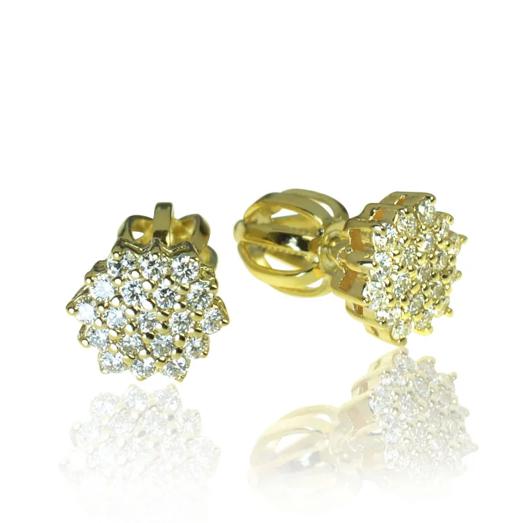 GOLDIE Zlaté náušnice s diamantmi Lucii LEA971.MA GOLDIE Zlaté náušnice s diamantmi Lucii LEA971.MA