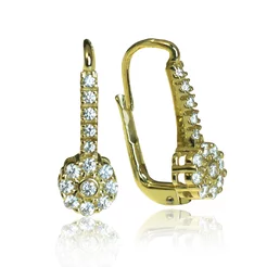 GOLDIE Zlaté náušnice s diamantmi Margaret LEA983.OD GOLDIE Zlaté náušnice s diamantmi Margaret LEA983.OD