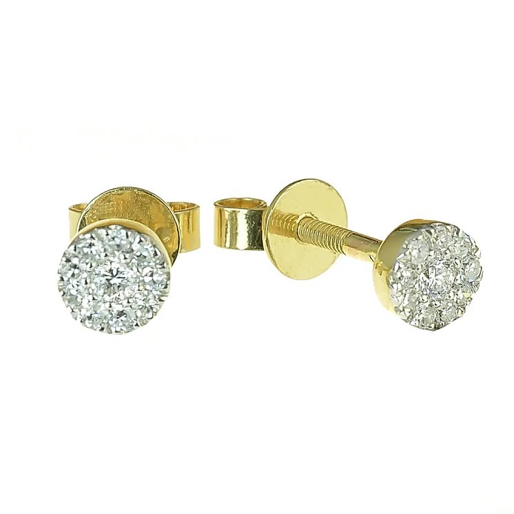 GOLDIE Zlaté náušnice s diamantmi Miris LEA614.AVS GOLDIE Zlaté náušnice s diamantmi Miris LEA614.AVS