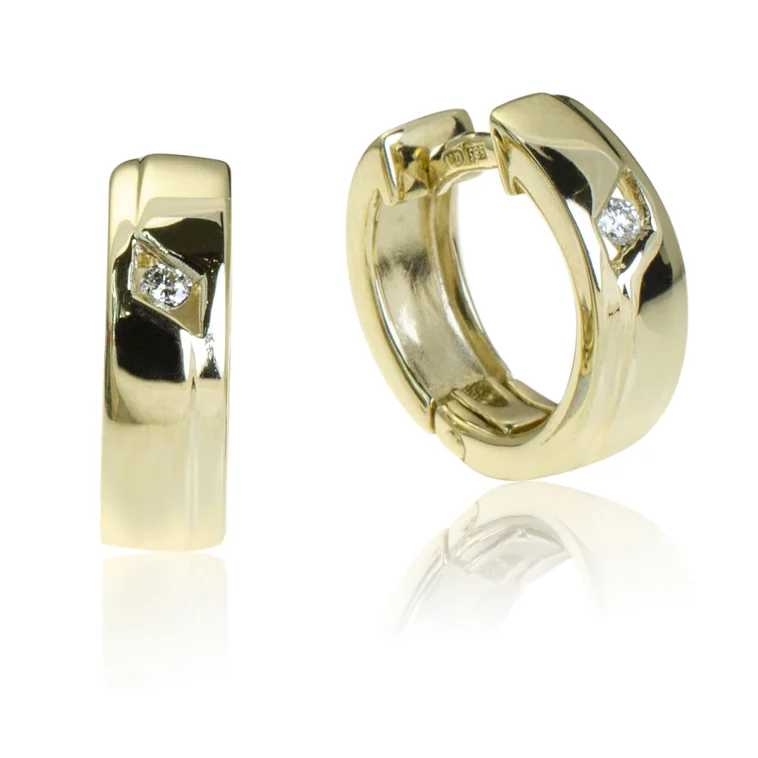 GOLDIE Zlaté náušnice s diamantmi Nelle LEA1016.AL GOLDIE Zlaté náušnice s diamantmi Nelle LEA1016.AL
