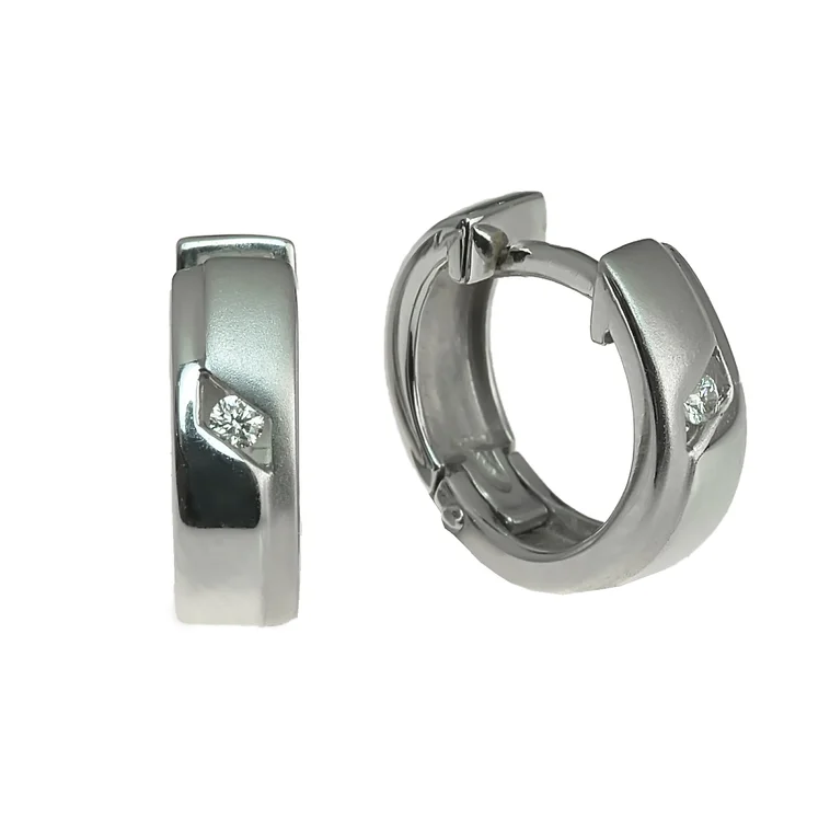 GOLDIE Zlaté náušnice s diamantmi Pelis LEA095.ALB GOLDIE Zlaté náušnice s diamantmi Pelis LEA095.ALB