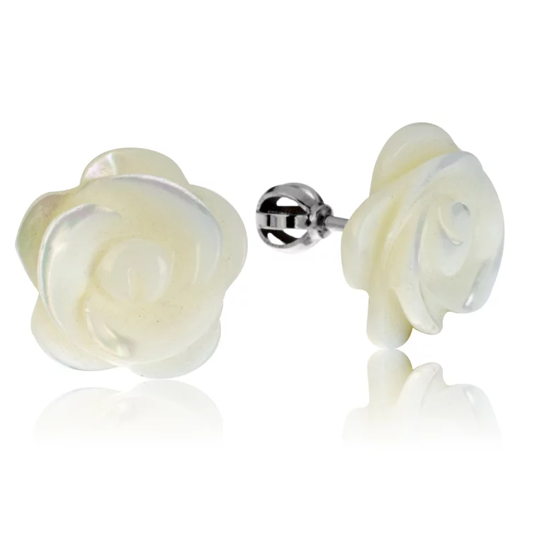 GOLDIE Zlaté náušnice s prírodnou perleťou Dorotea Rose LEA1182.PA GOLDIE Zlaté náušnice s prírodnou perleťou Dorotea Rose LEA1182.PA