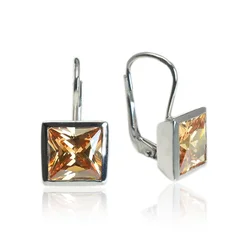 GOLDIE Zlaté náušnice Schampagne LEA418.AWS GOLDIE Zlaté náušnice Schampagne LEA418.AWS