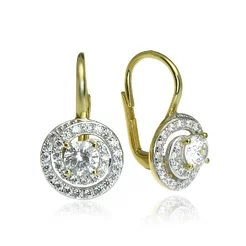 GOLDIE Zlaté náušnice Spiral LEA595.AVB GOLDIE Zlaté náušnice Spiral LEA595.AVB