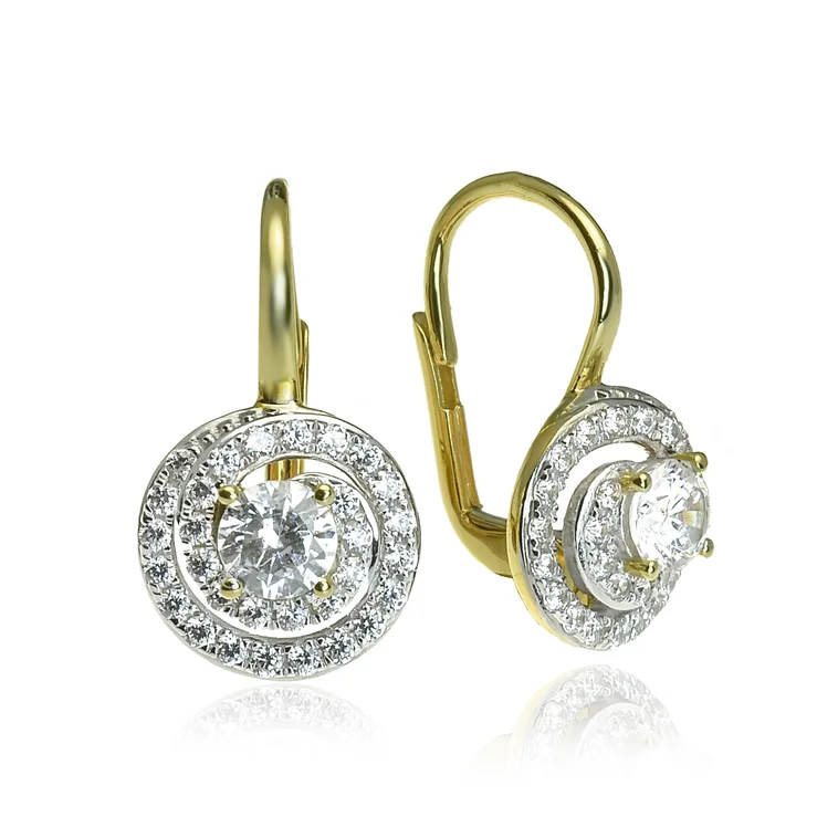 GOLDIE Zlaté náušnice Spiral LEA595.AVB GOLDIE Zlaté náušnice Spiral LEA595.AVB