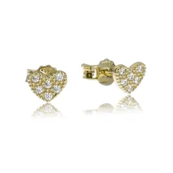 GOLDIE Zlaté náušnice srdiečka LEA1202.TR GOLDIE Zlaté náušnice srdiečka LEA1202.TR