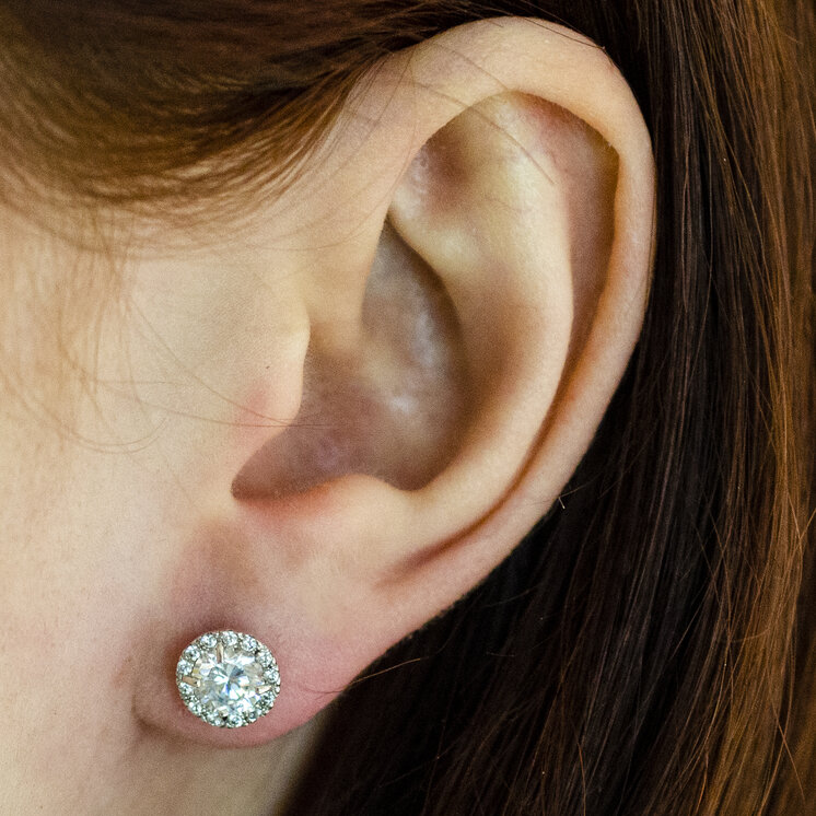 GOLDIE Zlaté náušnice Visible studs LEA181.TRB