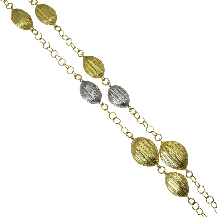 GOLDIE Zlatý dlhý náhrdelník Sartoire, Carson LNL107.TRS