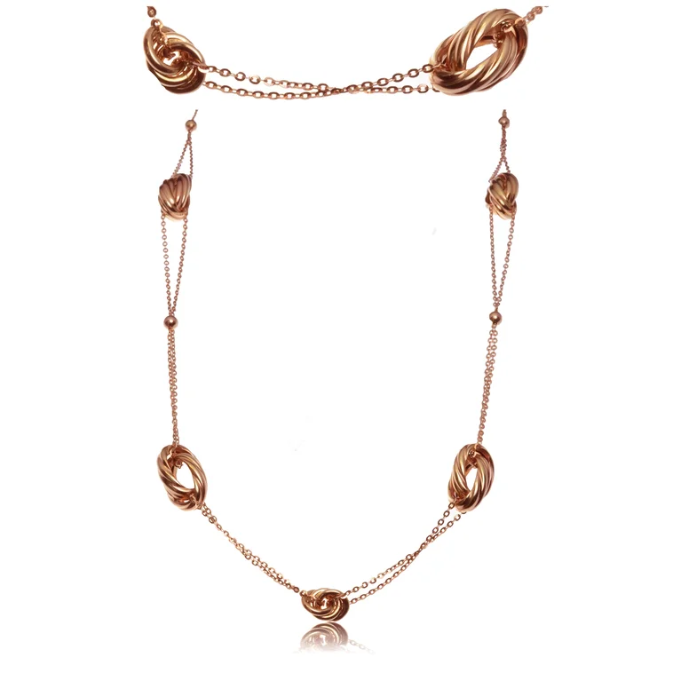 GOLDIE Zlatý dlhý Sartoire náhrdelník Enachanting rose LNL248.SP GOLDIE Zlatý dlhý Sartoire náhrdelník Enachanting rose LNL248.SP