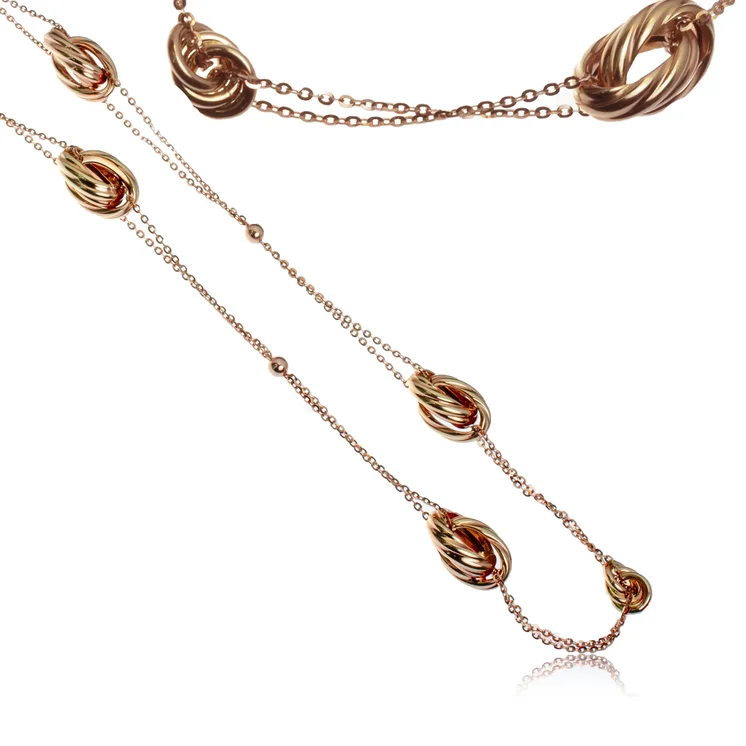 GOLDIE Zlatý dlhý Sartoire náhrdelník Enachanting rose LNL248.SP GOLDIE Zlatý dlhý Sartoire náhrdelník Enachanting rose LNL248.SP