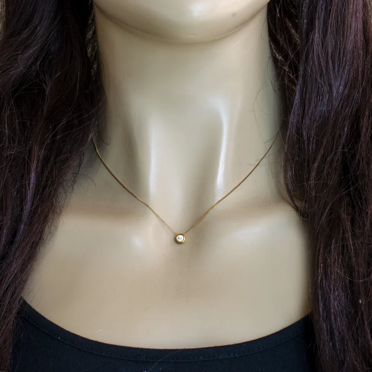 GOLDIE Zlatý náhrdelník Anisa pink LPE369.TRB GOLDIE Zlatý náhrdelník Anisa pink LPE369.TRB