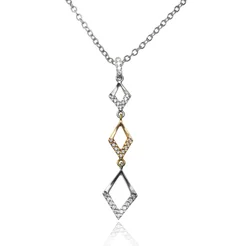 GOLDIE Zlatý náhrdelník Cubic LNL209.TR GOLDIE Zlatý náhrdelník Cubic LNL209.TR