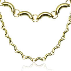 GOLDIE Zlatý náhrdelník Meli LNL215.TR