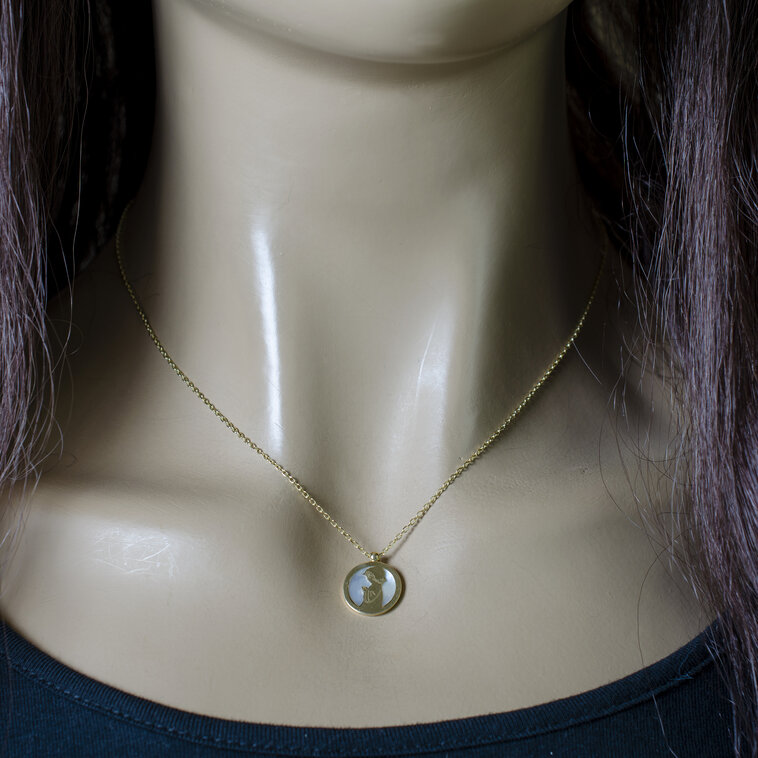 GOLDIE Zlatý náhrdelník Pearl girl LNL250.TR