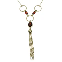 GOLDIE Zlatý náhrdelník Red elegance LNL224.AV GOLDIE Zlatý náhrdelník Red elegance LNL224.AV