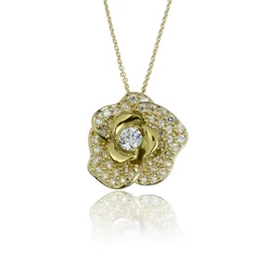 GOLDIE Zlatý náhrdelník Rose yellow LNL372.SP GOLDIE Zlatý náhrdelník Rose yellow LNL372.SP